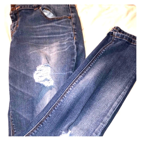 High waisted Ripped skinny jeans 👖 - Picture 1 of 1